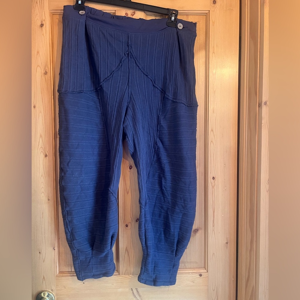FREE PEOPLE HAREM COTTON PANTS SZ LG